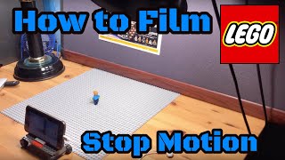 How to Film Lego Stop Motion  Beginners Tutorial [upl. by Dibbrun]