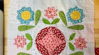 Machine Appliqué  Blanket Stitch Tutorial [upl. by Hallett664]