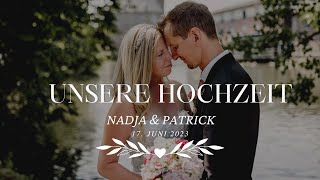 Unsere kleine Traumhochzeit  Nadja amp Patrick ♾️ 17062023  Standesamtliche Hochzeit 💒 [upl. by Aiuqet]