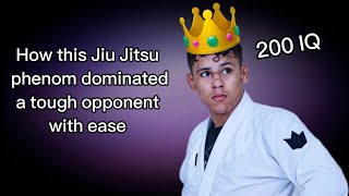 Simple yet effective Jiu Jitsu strategy Mica Galvao vs Tarik Hopstock [upl. by Anila]