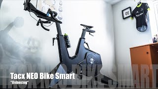 Tacx NEO Bike Smart Unboxing  The trials of a 42kg trainer [upl. by Rivera]