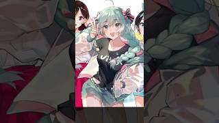 Miku sings Kokuhaku Bungee Jump vocaloid hatsunemiku anime music [upl. by Guthrey]