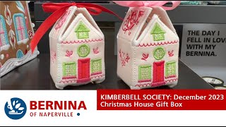 KImberbell Society December 2023 Holiday House Boxes [upl. by Ignacio262]