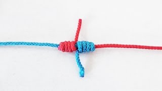 Fishing Knots How To Tie A Blood Knot [upl. by Sherill]