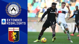 Udinese vs Genoa Extended Highlights  Serie A  CBS Sports Golazo [upl. by Shulamith557]