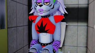 MMD X FNAF SECURITY BREACH Bathroom Vine Collection [upl. by Aicylla]