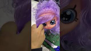 Doll Maker Stitches Dolls Hair Fast Satisfying [upl. by Nolita]