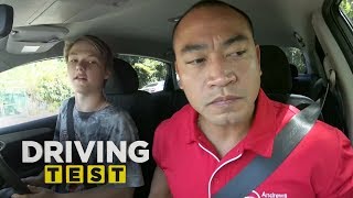 Learner fails everything during driving test  Driving Test Australia [upl. by Yanel573]