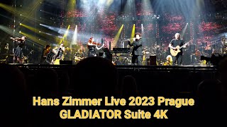 Hans Zimmer Live 2023 Prague GLADIATOR Suite 4K [upl. by Secilu]