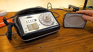 Testing a 1961 Speakerphone Model 880 by Automatic Electric [upl. by Avehs]