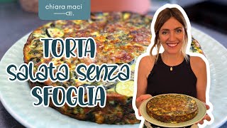 Torta salata senza sfoglia  Chiara Maci [upl. by Solakcin]