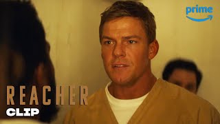 Jack Reacher Prison Fight  REACHER  Prime Video [upl. by Aihsia69]