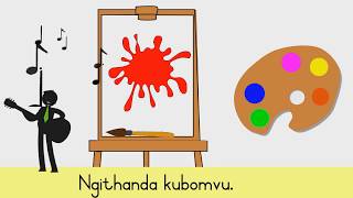 isiZulu Colour song 27a [upl. by Lamb]