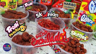 Mexican Candy 😋  Dulces Enchilados 🔥  The Mexican Food Channel  Dulces con Chile  mexicancandy [upl. by Acissey382]