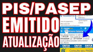 SAQUE PISPASEP A EMITIR ATUALIZADO PARA EMITIDO  ABONO SALARIAL HABILITADO E NÃO HABILITADO 2024 [upl. by Amaleta]