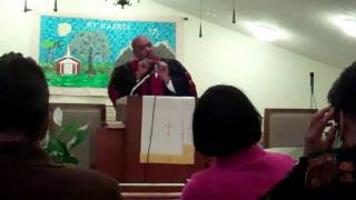 Rev Dr Percy D Johnson Jr in revival 51611 part 2 [upl. by Grover]