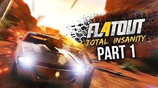 FLATOUT 4 TOTAL INSANITY Gameplay Walkthrough Part 1  CAREER Full Game [upl. by Nnylav]