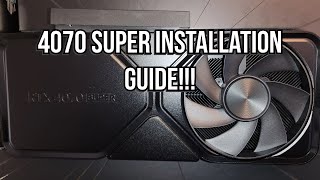 RTX 4070 SUPER installation guide everything you need to know about the 12vhpwr cable [upl. by Solnit]