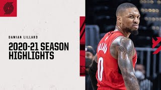 Damian Lillard 202021 Season Highlights  Trail Blazers [upl. by Claman]