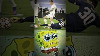 Messi tackle vs Ramos tackle footballedits messi sergioramos [upl. by Grim]