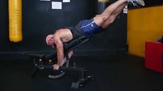 How To Do A Reverse Hyperextension Incline Bench [upl. by Ocirred59]