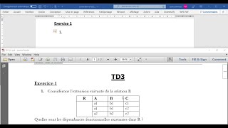 TD 3 Exercice 1  DF et axiomes darmstrong [upl. by Nemhauser]