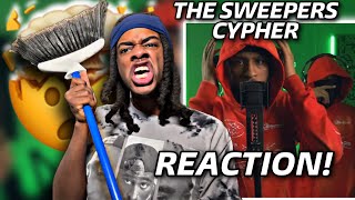 THIS THE ONE The Sweepers Cypher Sdot Go Jay Hound NazGPG Jay5ive REACTION [upl. by Kostman]