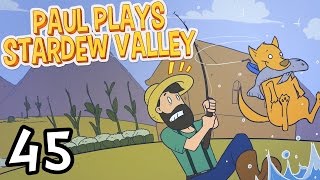 Stardew Valley  E45  New Iridium Rod amp Tackle Gameplay Playthrough [upl. by Noitsirhc]