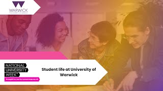 University of Warwick Student life at University of Warwick  NUW 2023 [upl. by Pyne]