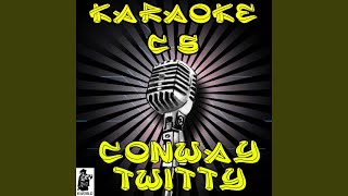 Hello Darlin Karaoke Version Originally Performed By Conway Twitty [upl. by Eannej747]