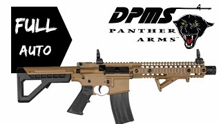 REVIEW FUZIL RIFLE DPMS SBR FULL AUTO RAJADA CO2 4 5MM CROSMAN TAN [upl. by Oeramed646]