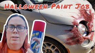 Blood Splattered Car Paint Job [upl. by Nerwal]