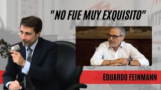 Eduardo Feinmann sobre las recomendaciones del ministro de Salud “No fue muy exquisito” [upl. by Norit]