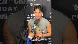 RYAN GARCIA WARNS ROLLY HE’LL “BEAT HIS A” quotBRING IT ON AT 140quot [upl. by Wamsley]