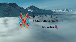 Engadin Skimarathon Trailer 2025 alle Rennen mit Untertitel [upl. by Aicilana]