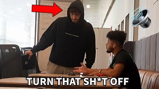 Blasting INAPPROPRIATE Songs in the Library PRANK  Viral prank  prank [upl. by Bernardo]