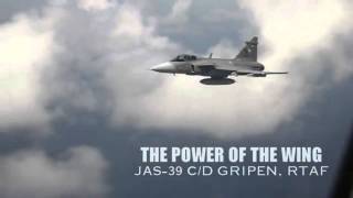 RTAF Gripen กองทัพอากาศไทย [upl. by Selegna709]