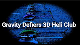 Nitro helicopter Gravity Defiers 3D Heli Club Retro Version PV RC helicopter [upl. by Weingartner]