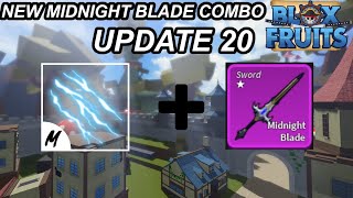 ELECTRIC CLAW  MIDNIGHT BLADE op sword rework  Blox Fruits  Bounty Hunt  Update 20 [upl. by Stanzel]