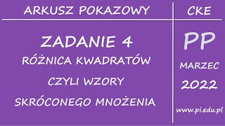 Matura 2023 Arkusz pokazowy CKE PP Zadanie 4 [upl. by Gwyn]