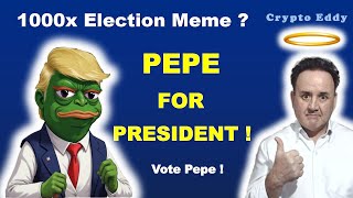 1000x PEPE for PRESIDENT Maga Coin TRUMP Landwolf Boys Club On Solana 1000x memes gaming ai [upl. by Ardnas]