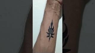 Simple Tattoo DesignMaking With Pen tattoo video [upl. by Fransen495]