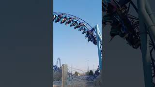 Rollercoaster at SeaWorld trending amazing asmr [upl. by Emera]