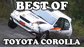 Best of Toyota Corolla Rallying  Crash amp action [upl. by Moreno]