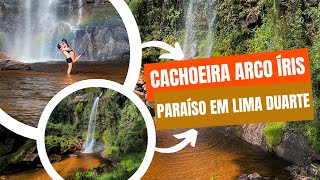 CACHOEIRA ARCO ÍRIS O Paraíso em LIMA DUARTE que Você PRECISA Visitar em MINAS GERAIS [upl. by Candie]