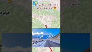 Is this the best scenic route in India india manali leh lehladakh [upl. by Ierbua147]