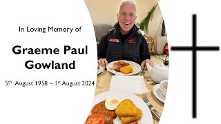 A Service in Loving Memory of Paul Gowland [upl. by Louanna]