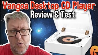 Vangoa Desktop CD Player  Review amp Test [upl. by Nothgierc74]