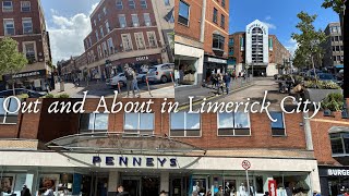 Out and About in Limerick City Ireland  Vlog 1 [upl. by Ocirema]