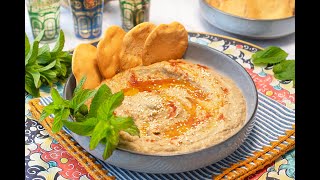 MUTABBEL o HUMUS DE BERENJENAS ASADAS [upl. by Nilyarg]